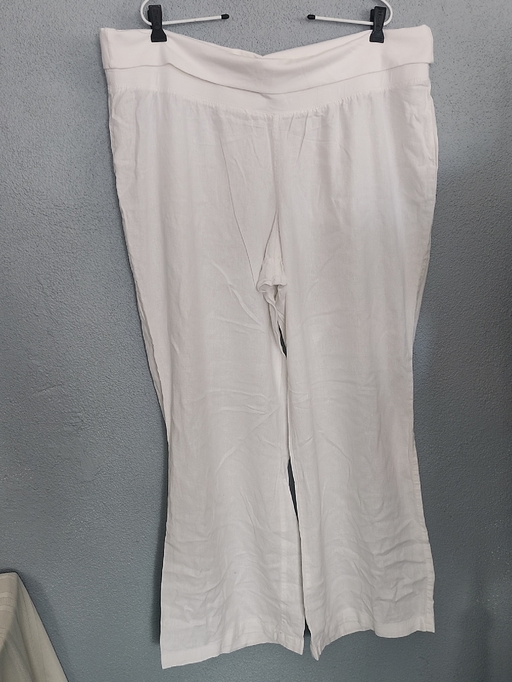 Old Navy White  Wide, leg, lightweight Pantss